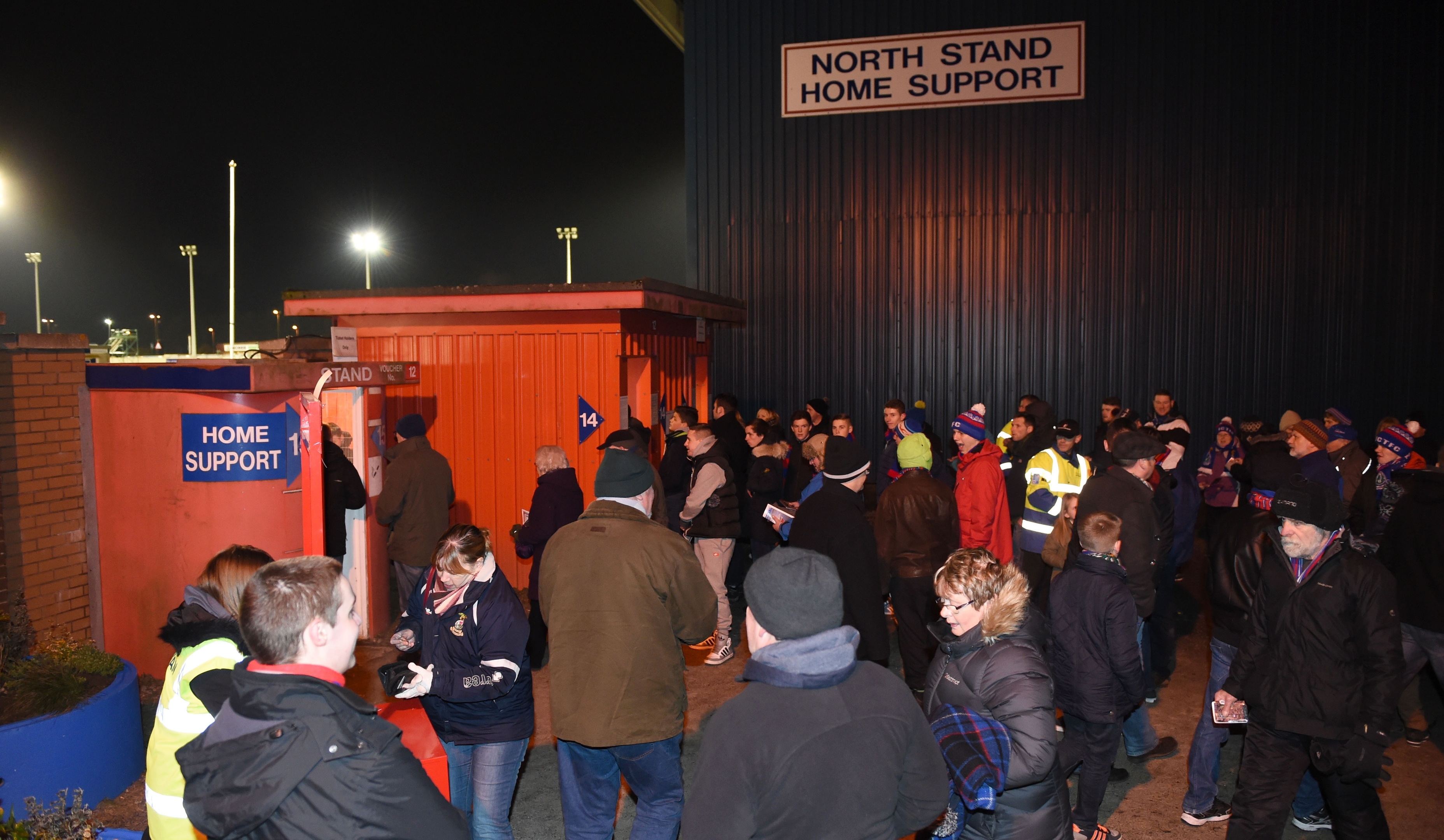 Caley Thistle's Pay What You Can initiative helped boost crowd numbers this evening