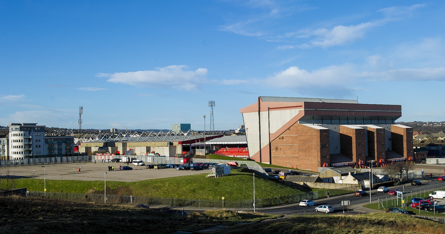 The incident occurred at Pittodrie in March