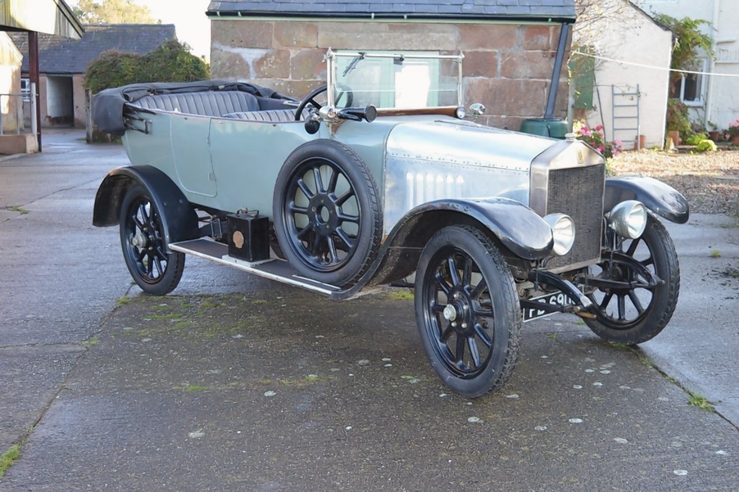 The 1920 Varley Woods four-seater tourer is currently in the Highlands