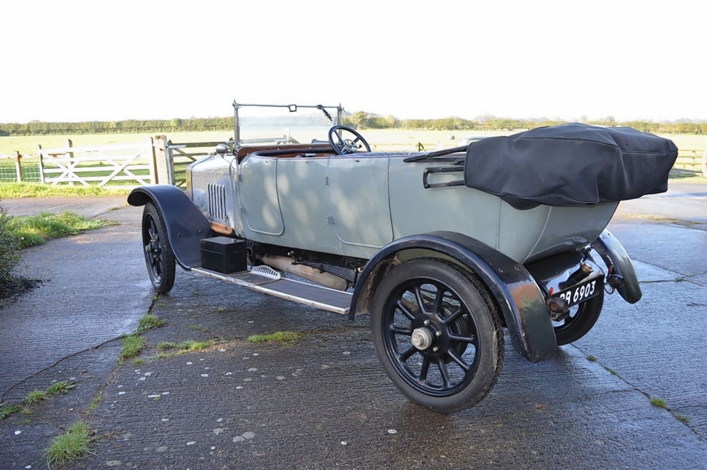 The 1920 Varley Woods four-seater tourer 