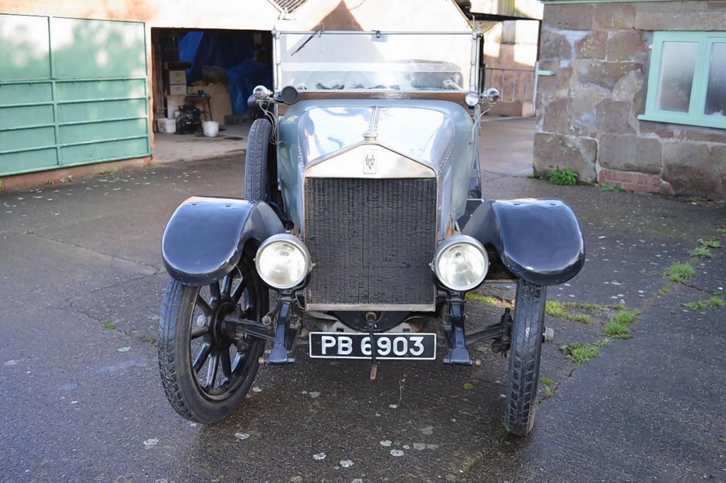 The 1920 Varley Woods four-seater tourer