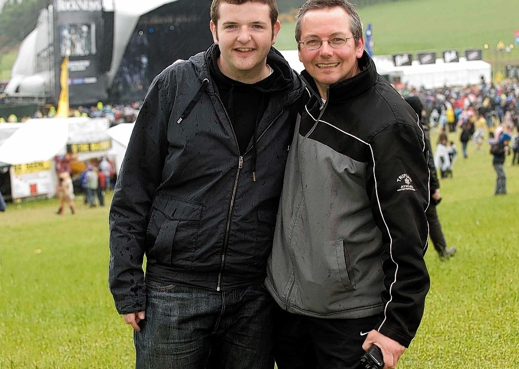 Mumford and Sons, Ed Sheeran,  The View and Noah and the Whale entertained the crowd, including Kevin Bridges at the festival in 2012