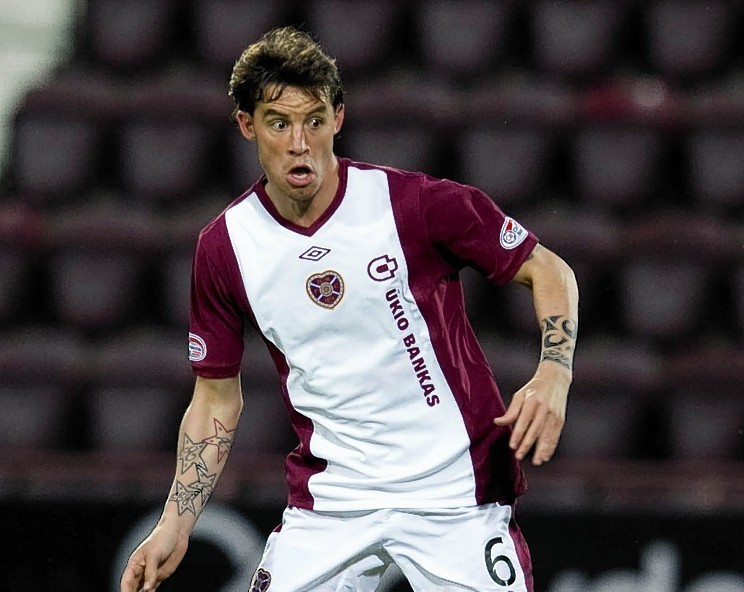 Ruben Palazuelos impressed for the Jambos during his previous spell in Scotland