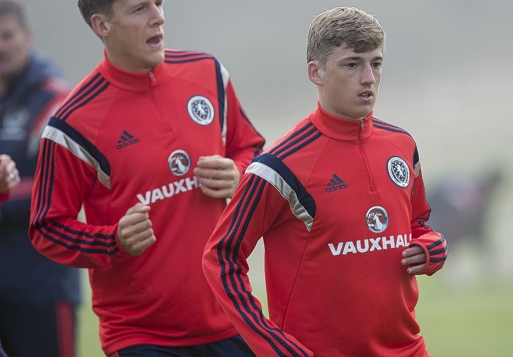 Gauld has 10 caps for Scotland under-19s, four caps for the under-21s and last September received his first call up to the senior squad