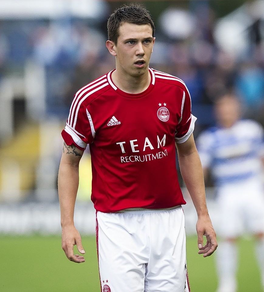 Aberdeen player Ryan Jack