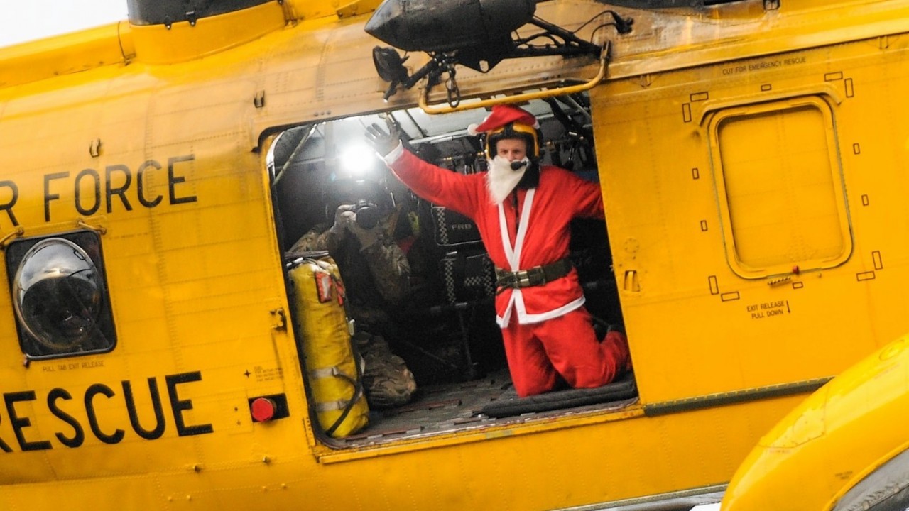 Even Santa Clause is a fan of the Sea Kings