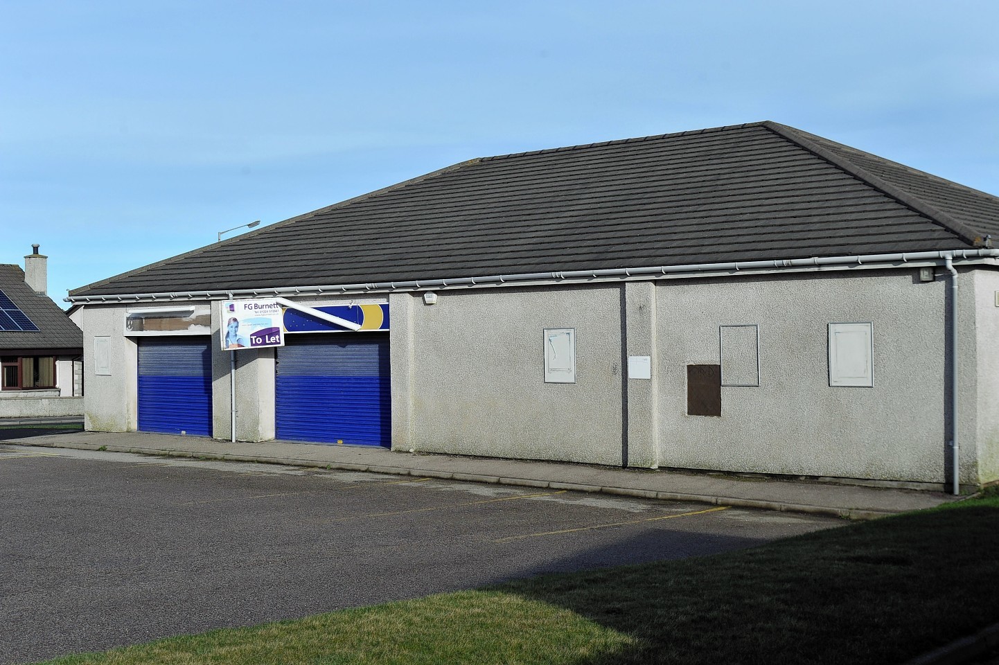 The former Co-op on Smiddyhill Road