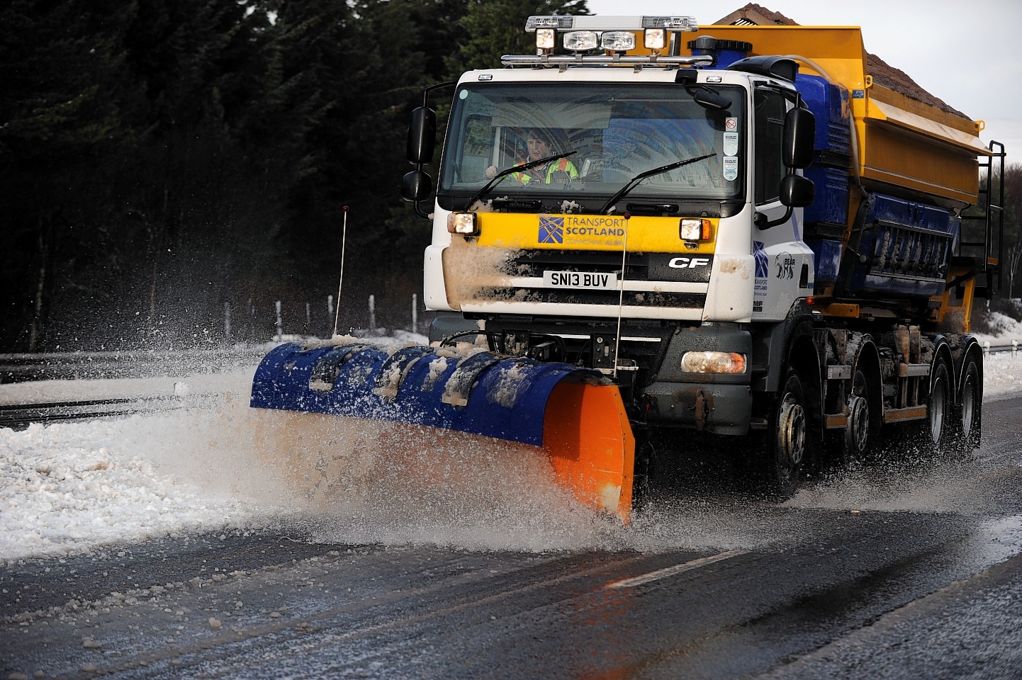 More snow is expected in the north this week