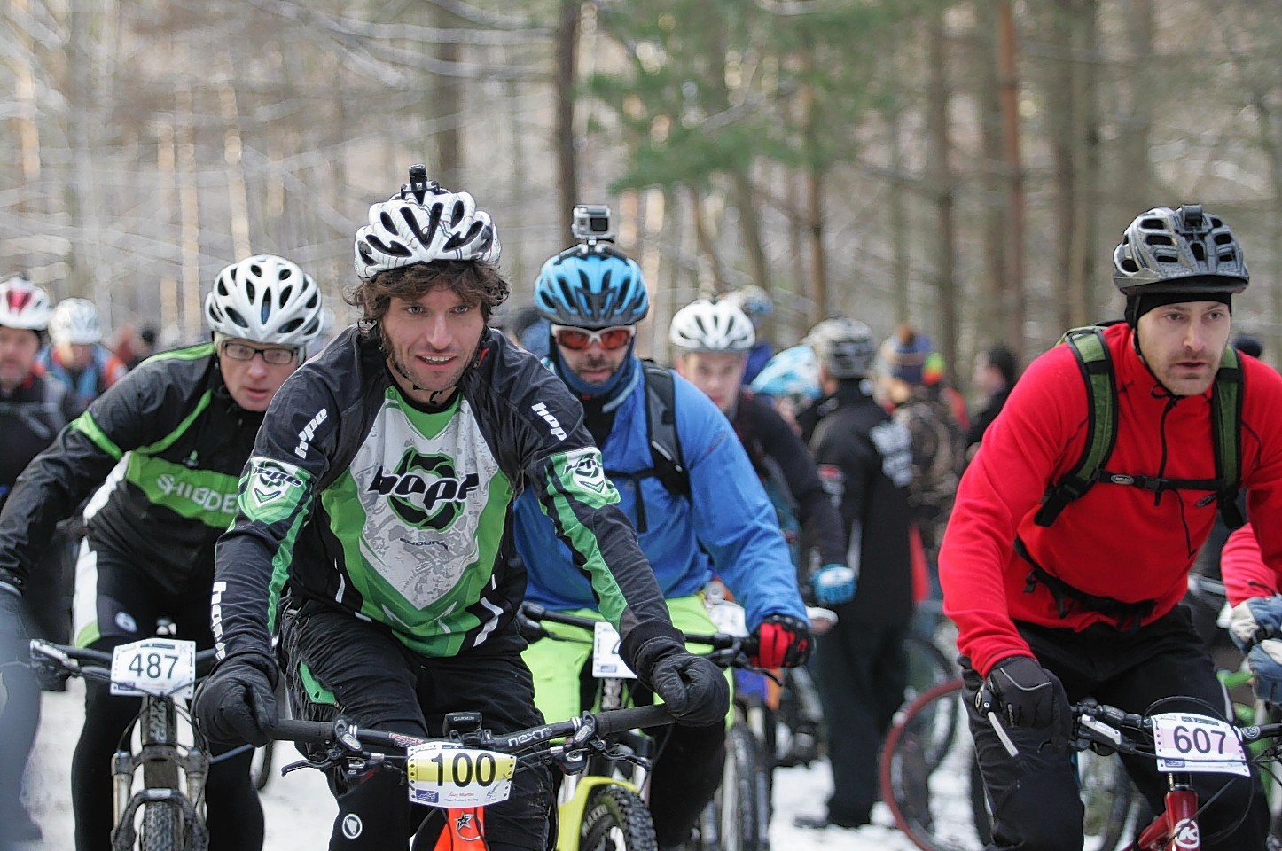 Over 700 people took part in the Strathpuffer 24-hour contest 
