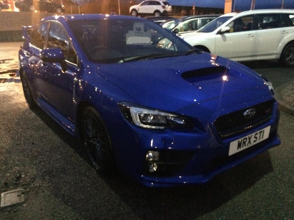 An image of the Subaru Impreza 1 police believe could have been used in the theft
