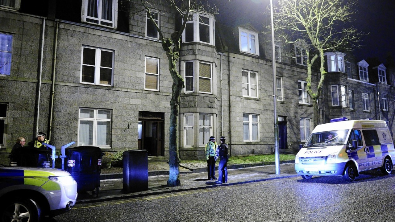 Police seal off Union Grove in Aberdeen