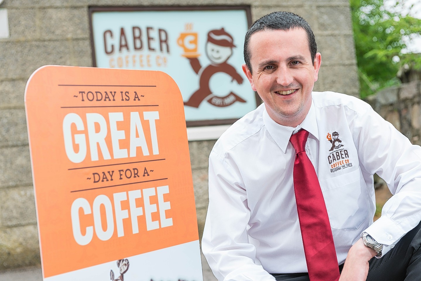 Caber Coffee managing director Findlay Leask