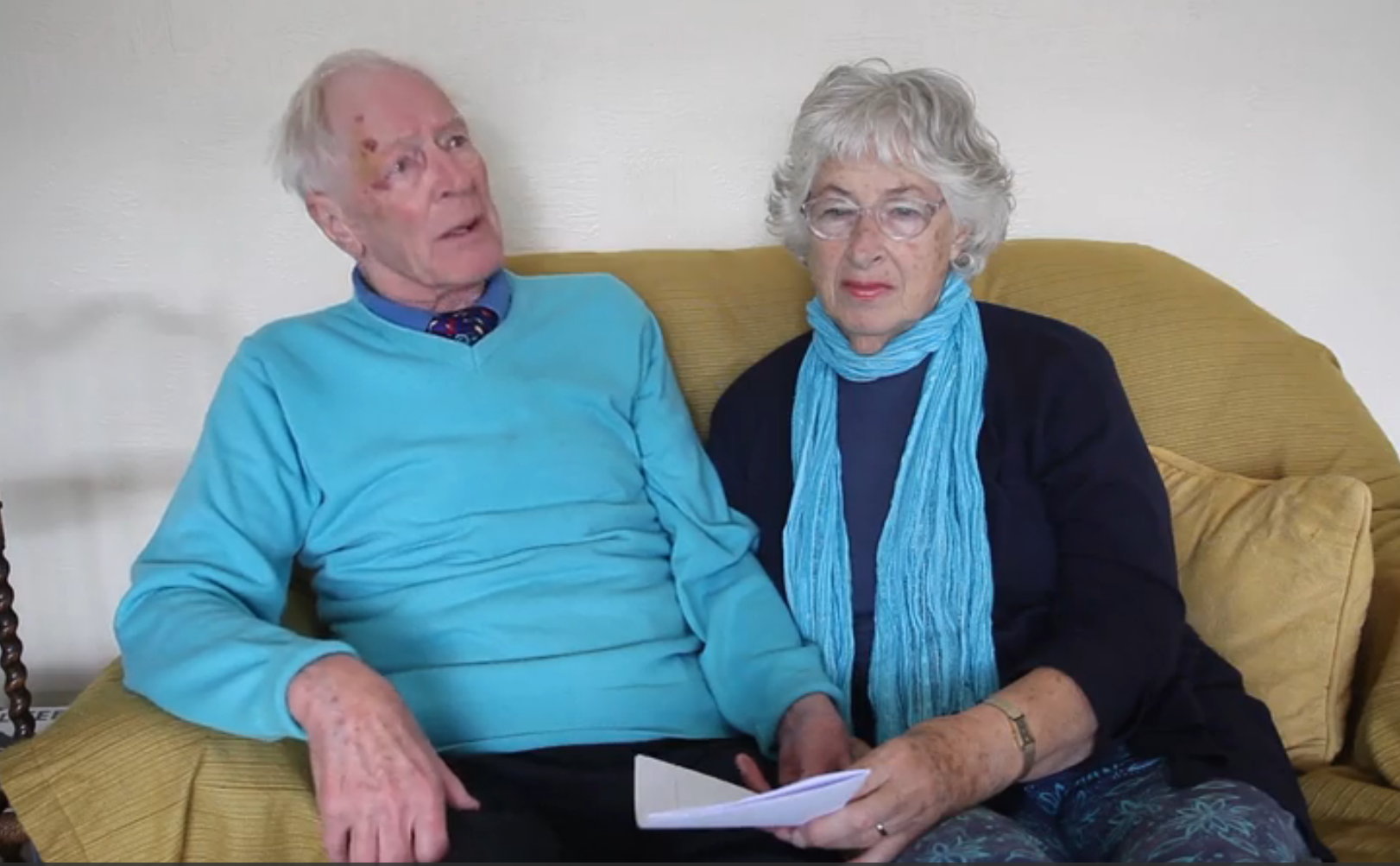 The 80-year-old found love online