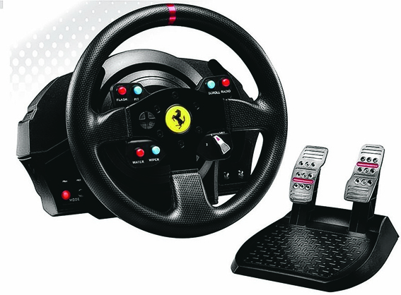 Experience driving games as they were designed to be with the Thrustmaster T300 GTE