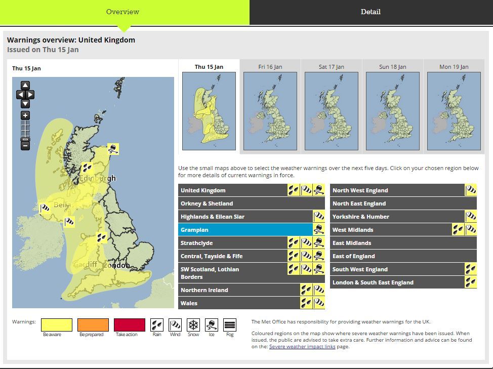 weather jan 15