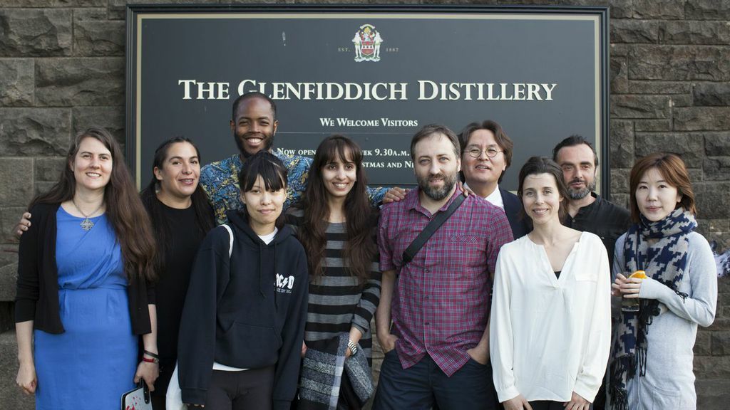 Whisky artists in residence 2014