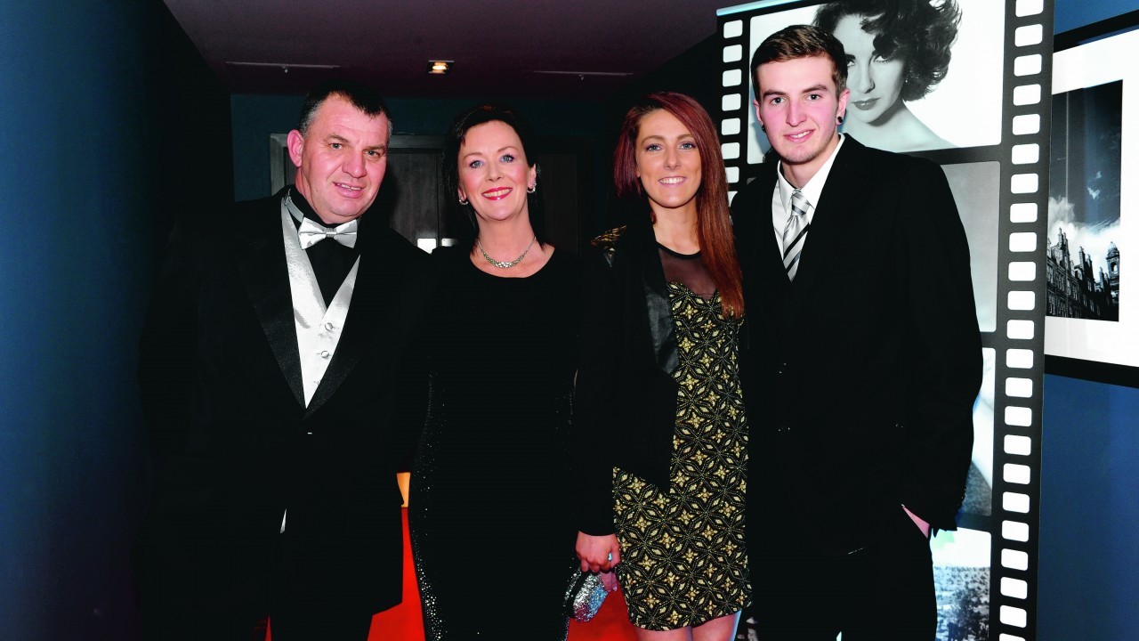 Kevin and Jackie Cargill with Lauren Kearns and Jordan Cargill