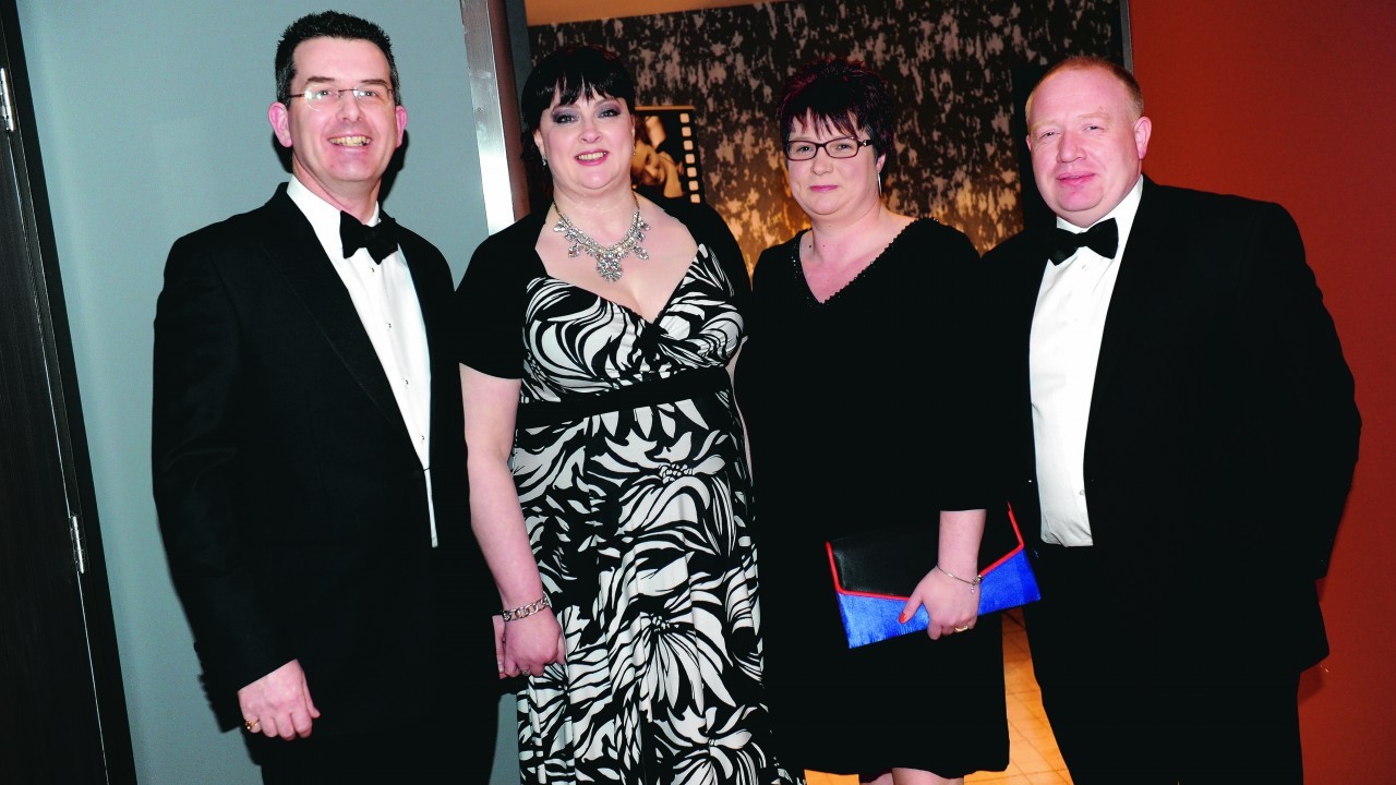 Neil and Laura Watson with Malcolm and Lorraine Grant