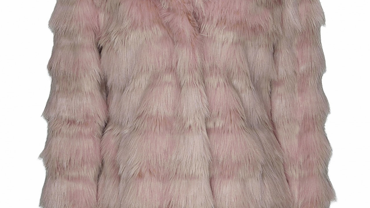 Pink Long Fur Coat £39.99, TK Maxx (available in store)