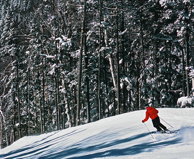 Gore Mountain provides spectacular scenery not too dissimilar to The Alps