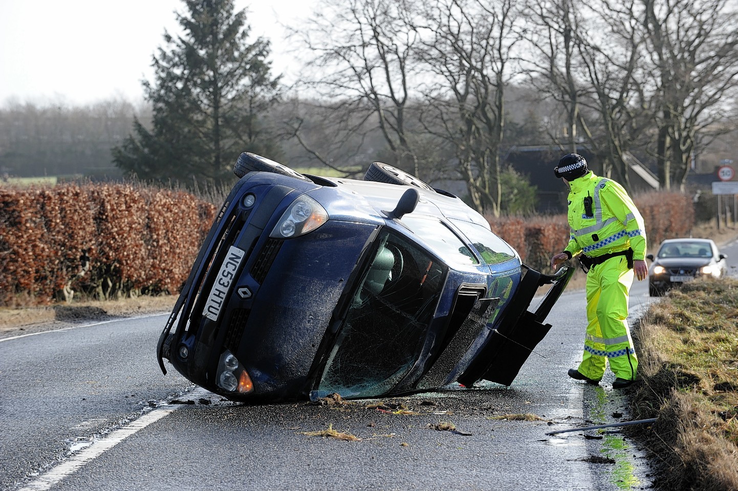 A974-Oldmeldrum-Newmachar-crash.jpg