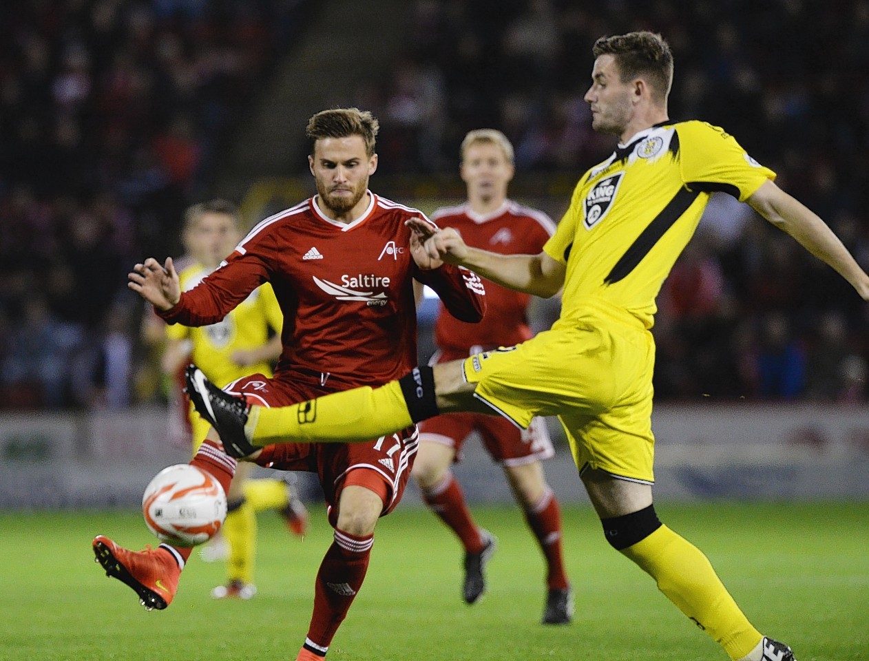 David Goodwillie in action against St Mirren earlier this season