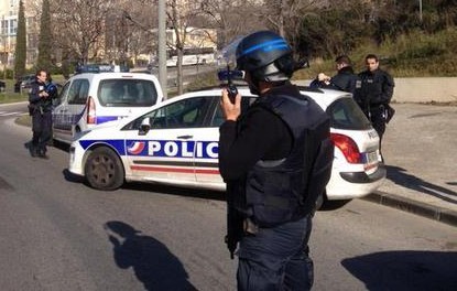 French police in Marseille