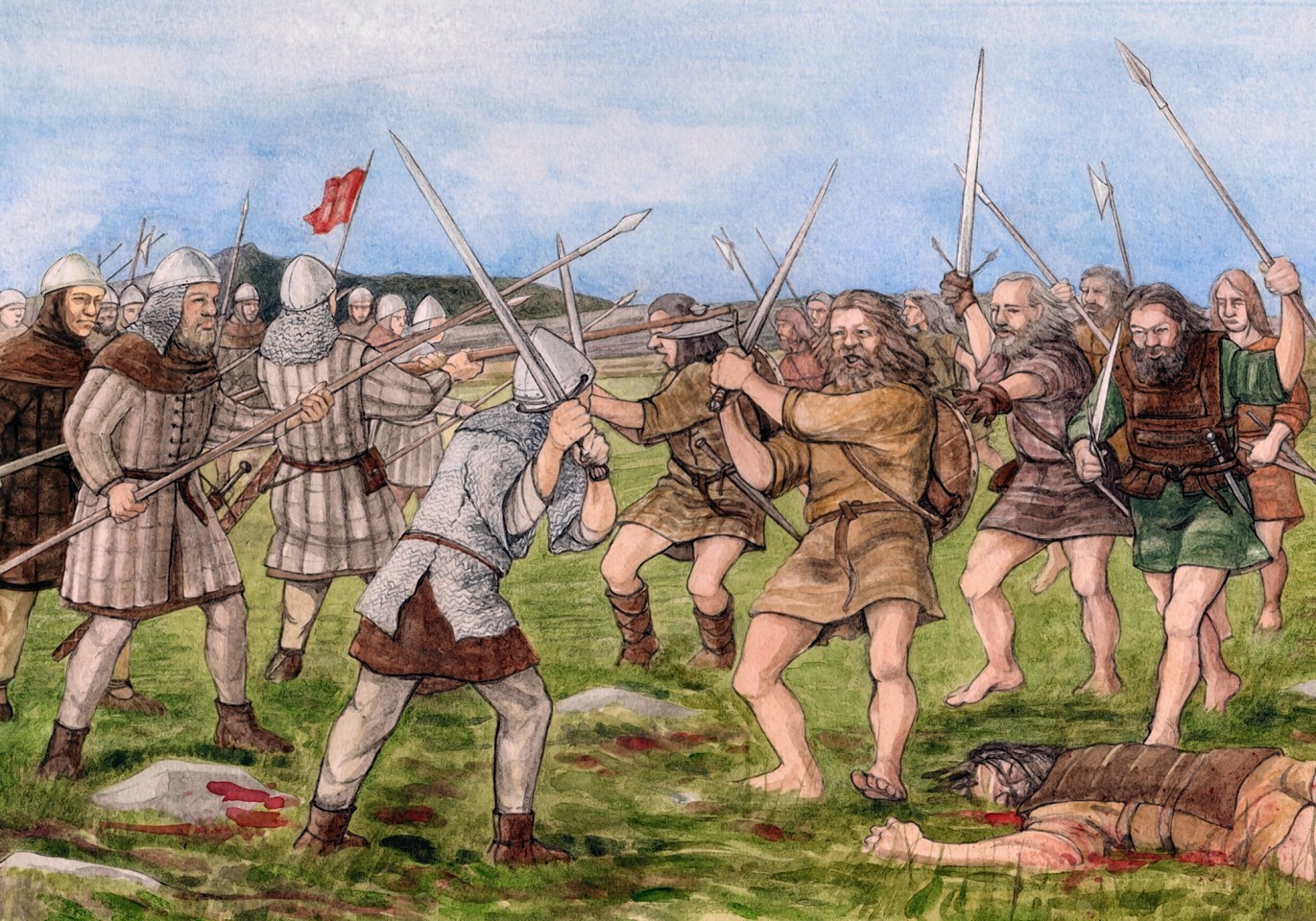The Battle of Harlaw - which the Burgesses played a key role in