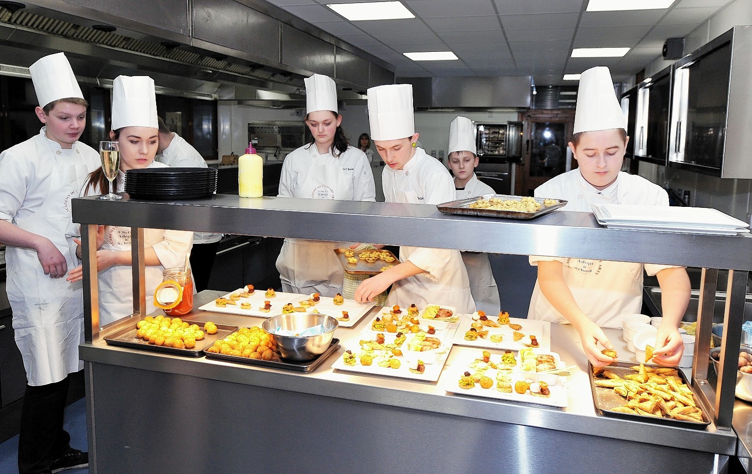 Albert Roux's new kitchen