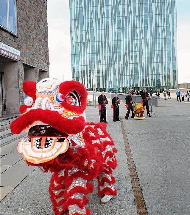 Chinese New Year celebrations in Aberdeen