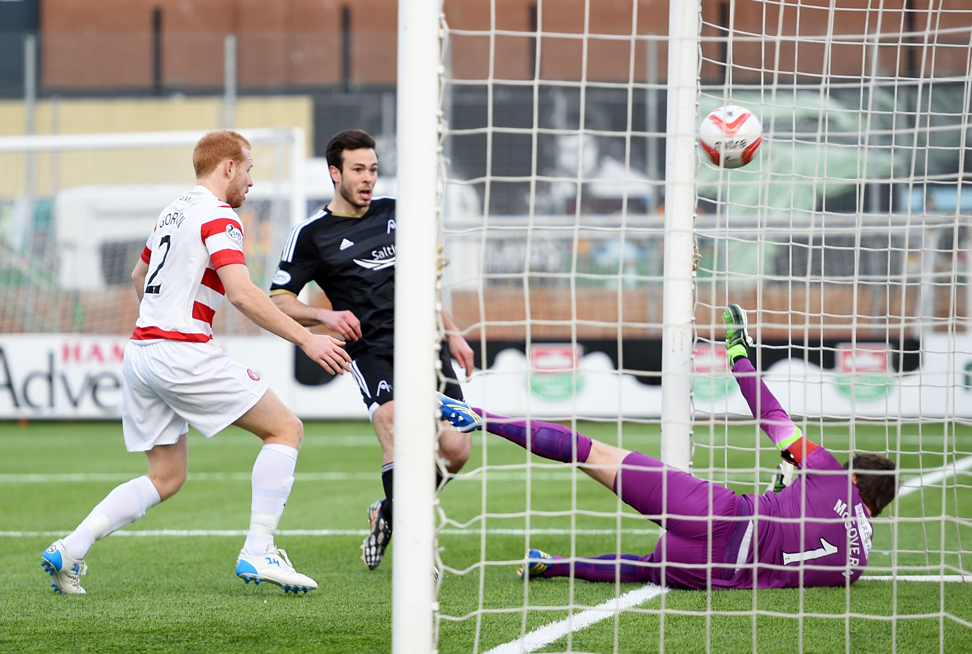 Andy Considine fires home from close range to open the scoring