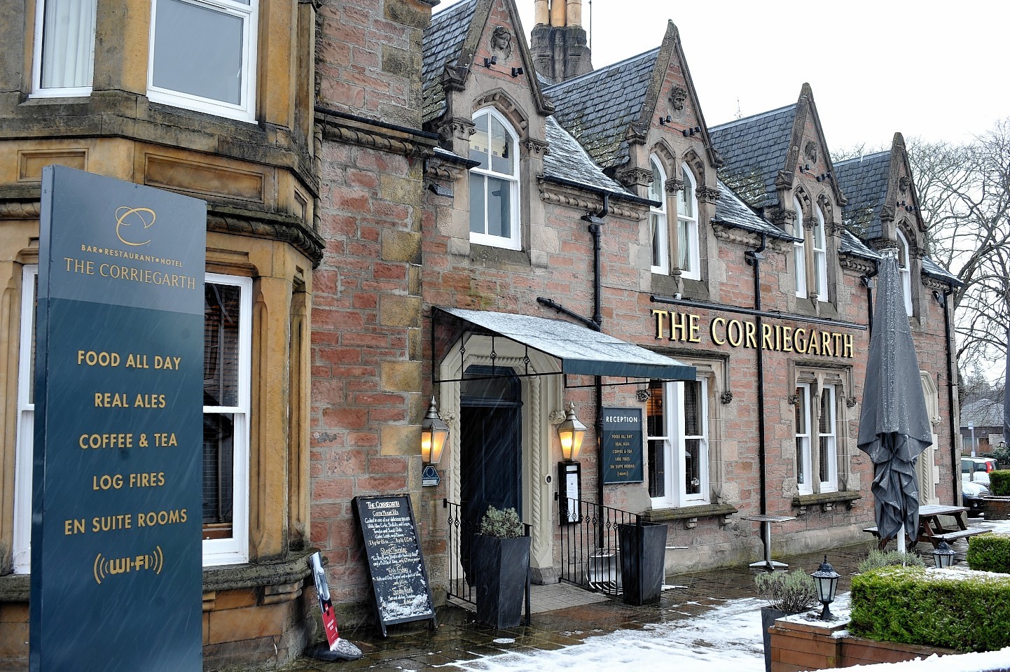 Corriegarth Hotel has been granted an extended license despite objections
