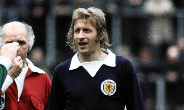 Law remains Scotland's all time joint top goalscorer with 30 international goals to his name