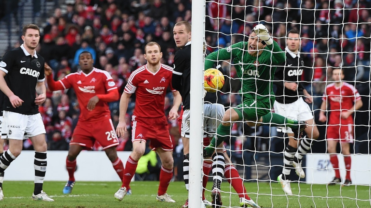 Don Daniels almost had a dream debut in the League Cup semi final