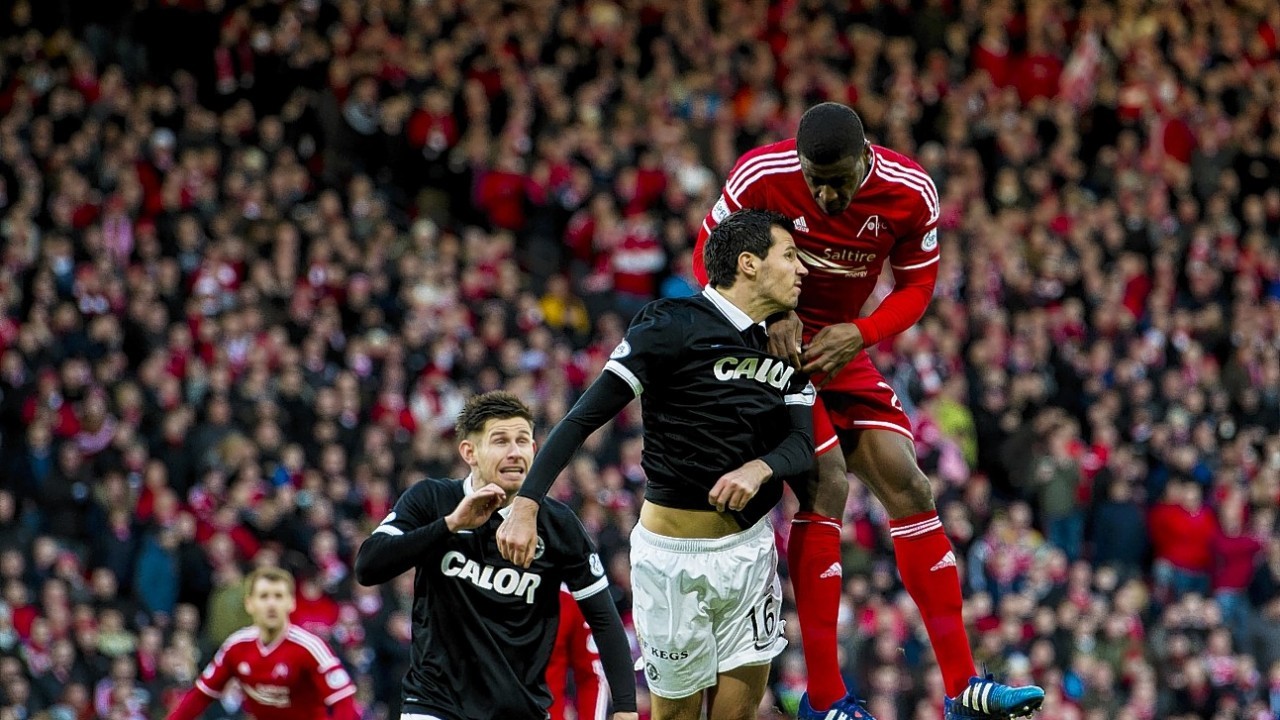 Don Daniels netted on his Aberdeen debut  in the League Cup semi final