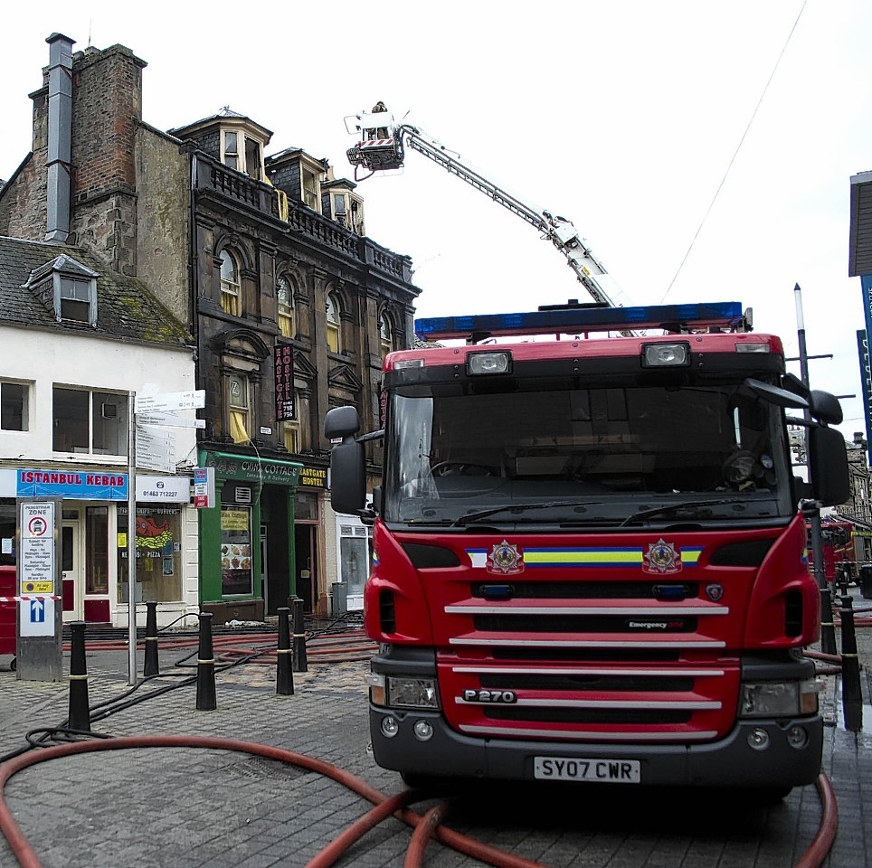 The Eastgate Hostel went on fire in April 2013