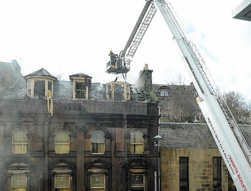 The Eastgate Hostel went on fire in April 2013.