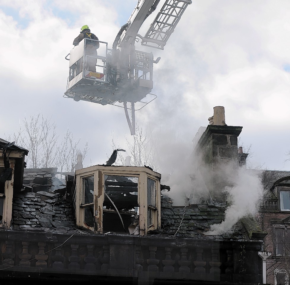 The Eastgate Hostel went on fire in April 2013