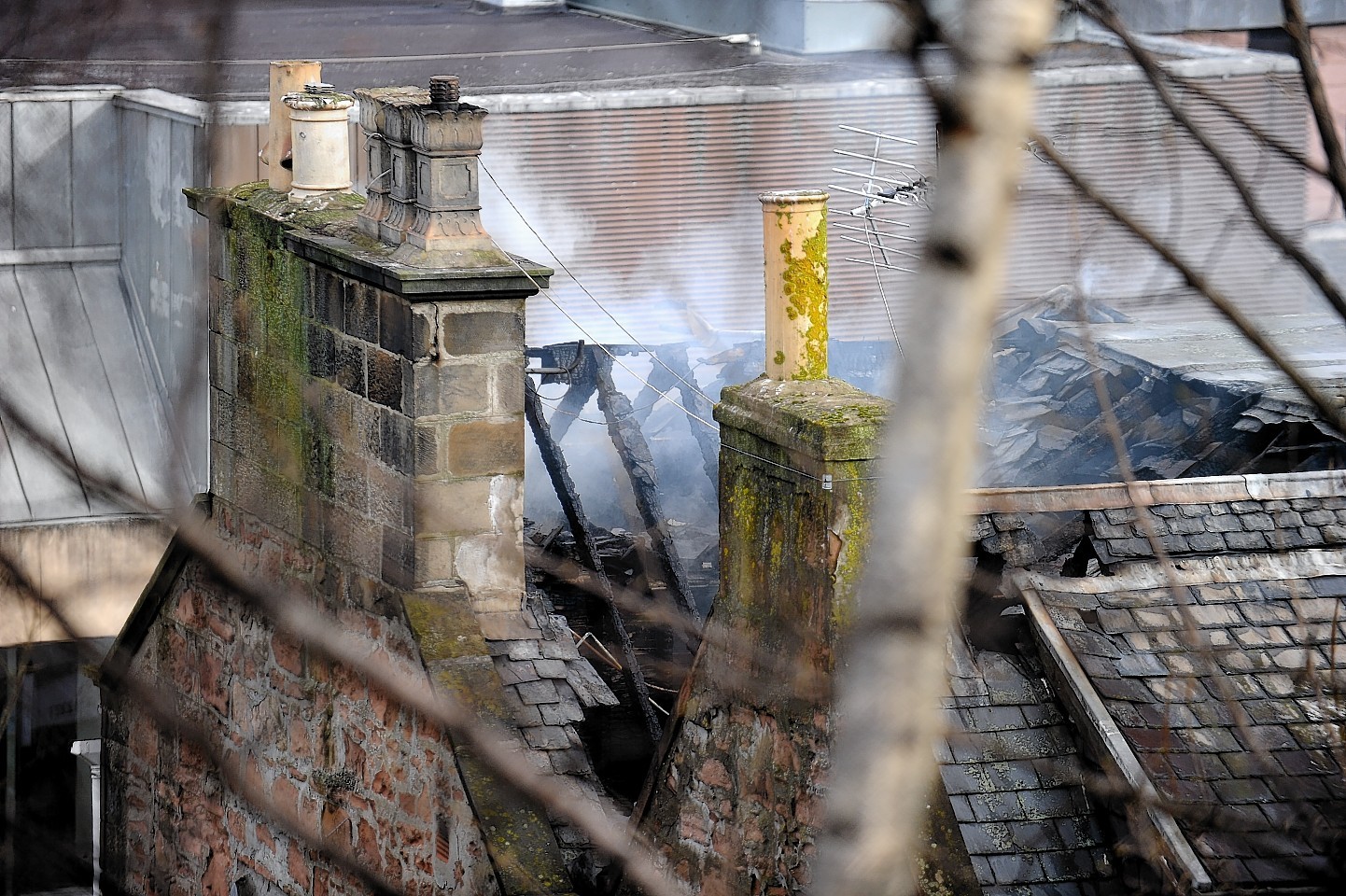 The Eastgate Hostel went on fire in April 2013 and is now set for demolition next month