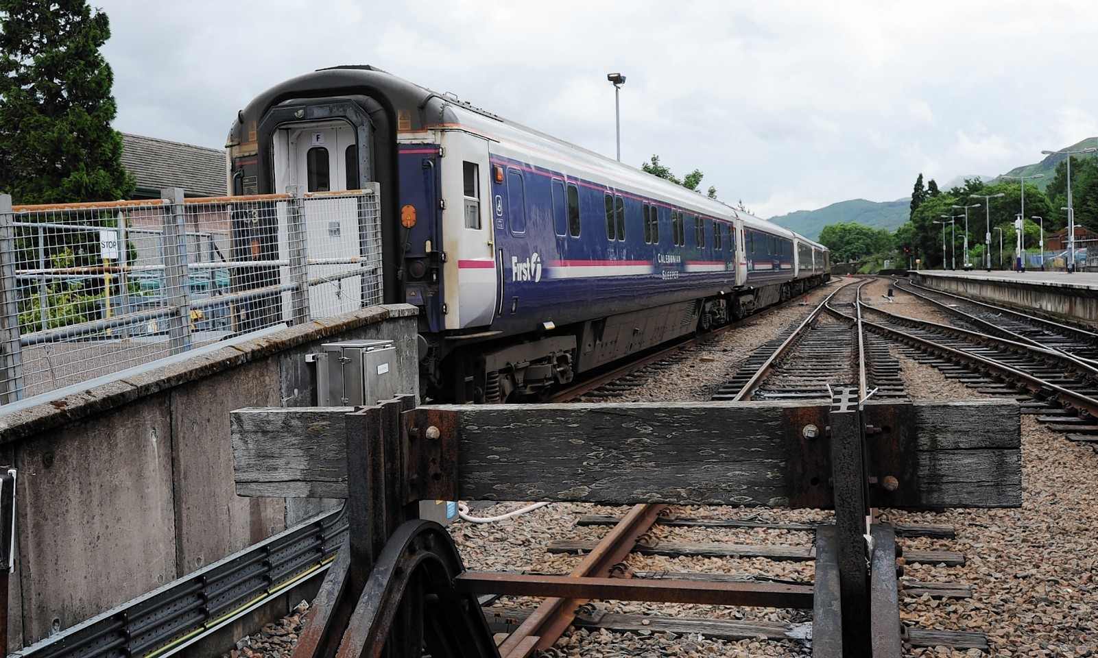 The carriages currently used on the Mallaig, Fort William and Oban West Highland Line.