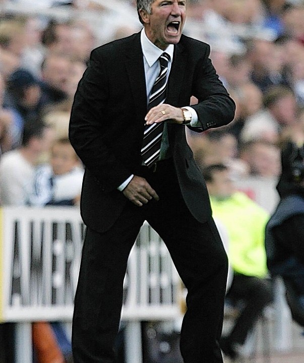 Graeme Souness, manager of Liverpool, Southampton, Blackburn and Newcastle