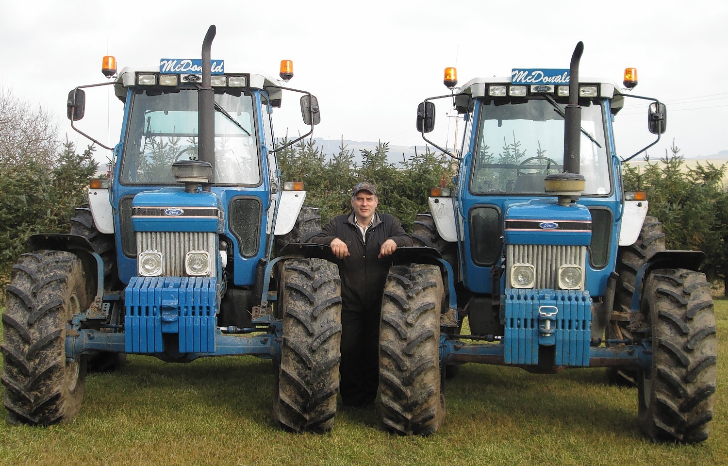 Ian McDonald and friends ploughed continuously for 24 hours