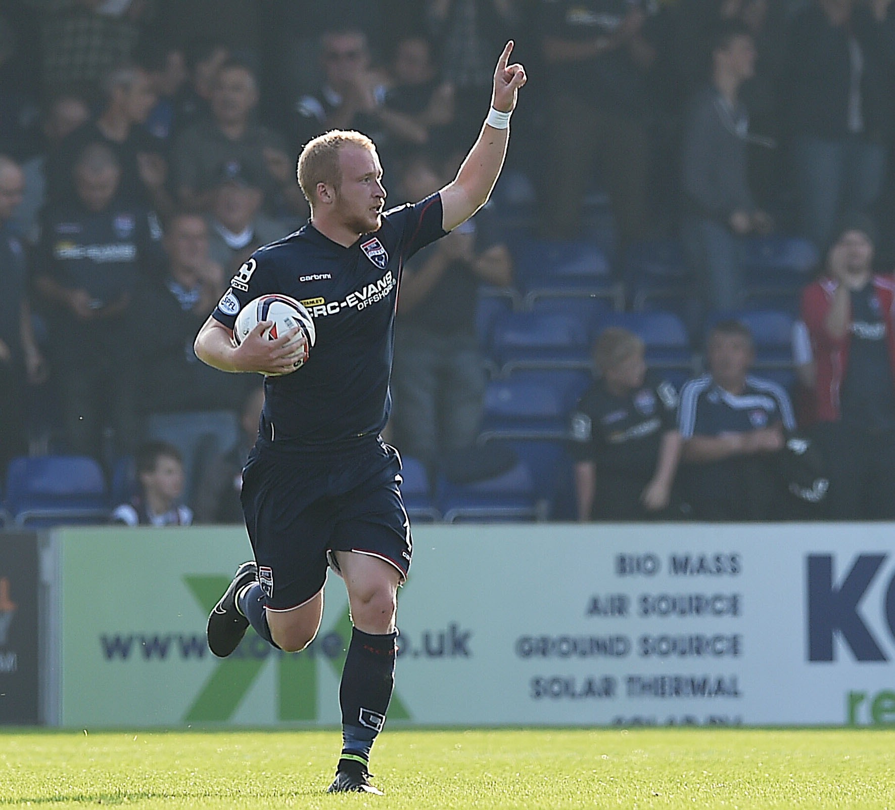 Boyce has netted some crucial goals for the Staggies this season