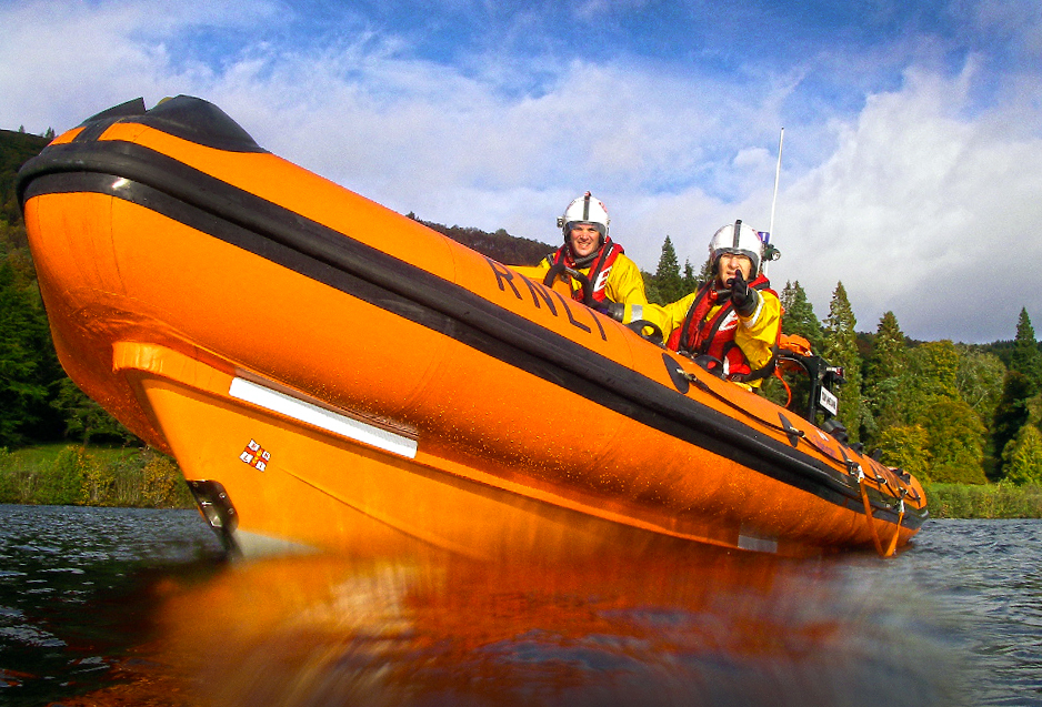 Loch Ness RNLI volunteers