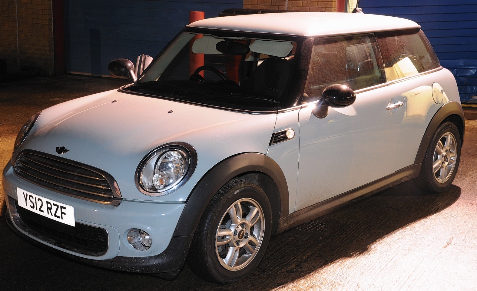 The mini used in the theft