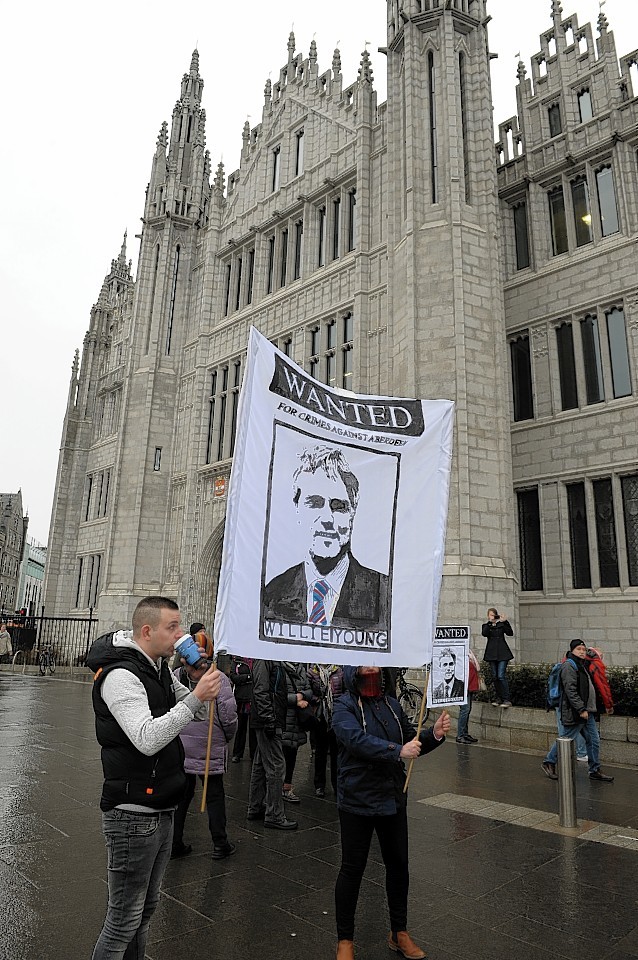 Protesters are demanding the current proposals are scrapped