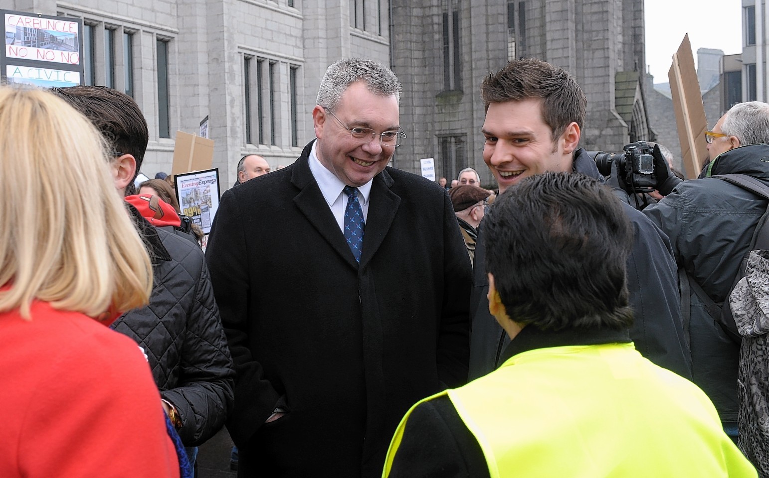 Protesters are demanding the current proposals are scrapped