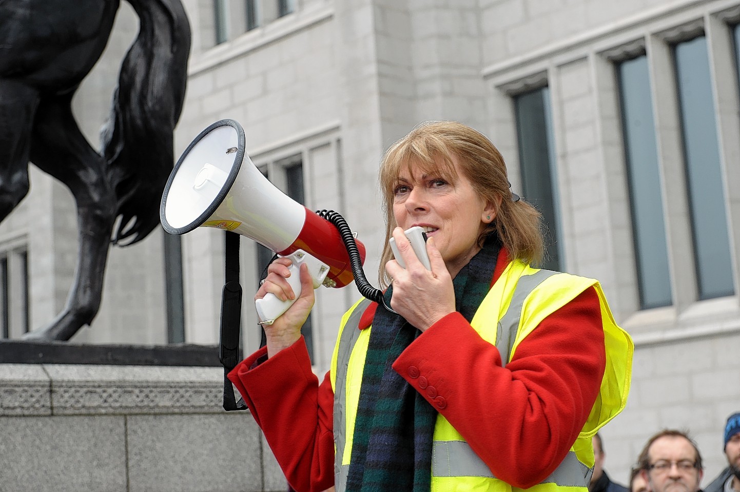 Protesters are demanding the current proposals are scrapped