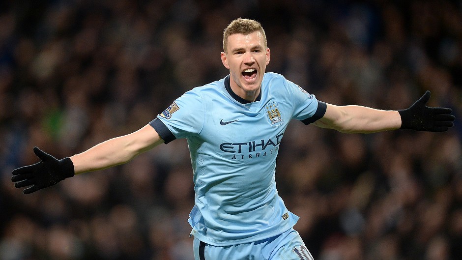 Edin Dzeko could be leaving Manchester this summer