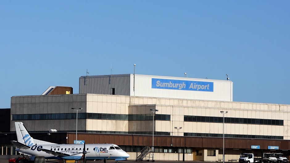 Sumburgh Airport on Shetland